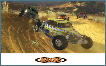 Бренд Maxxis  будет использован в игре Baja: Edge of Control